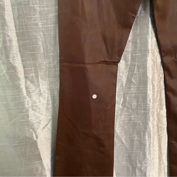 L’agence high rise Selma skinny coated jeans flare, Dark Mocha, 30, flaw see pic - Picture 4 of 9